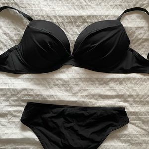 Black Victorious Secret Bikini Set